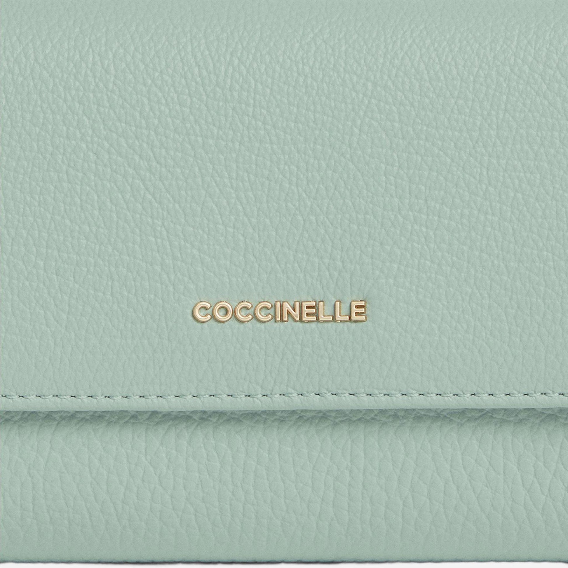 coccinelle Metallic Large AQUAMARINE 