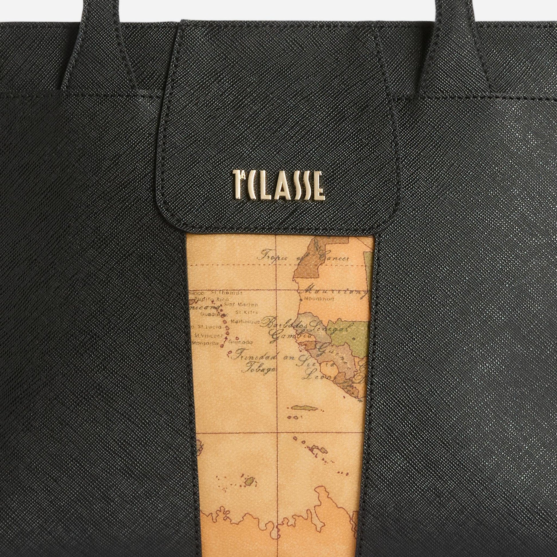 ALVIERO MARTINI Shopper media Nero 