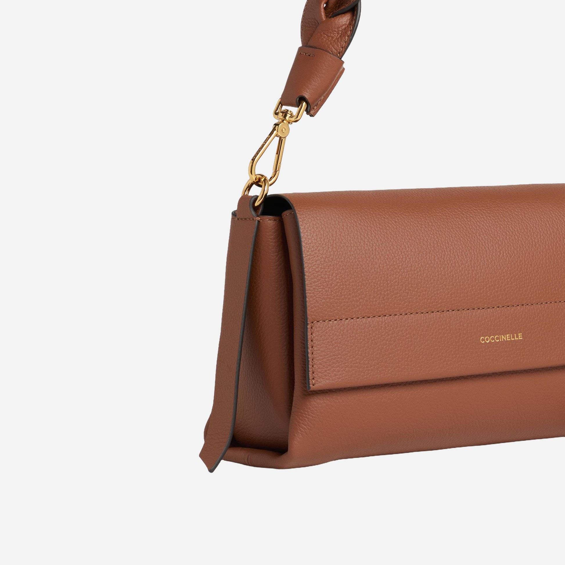 coccinelle Boheme Small COGNAC/NOIR 