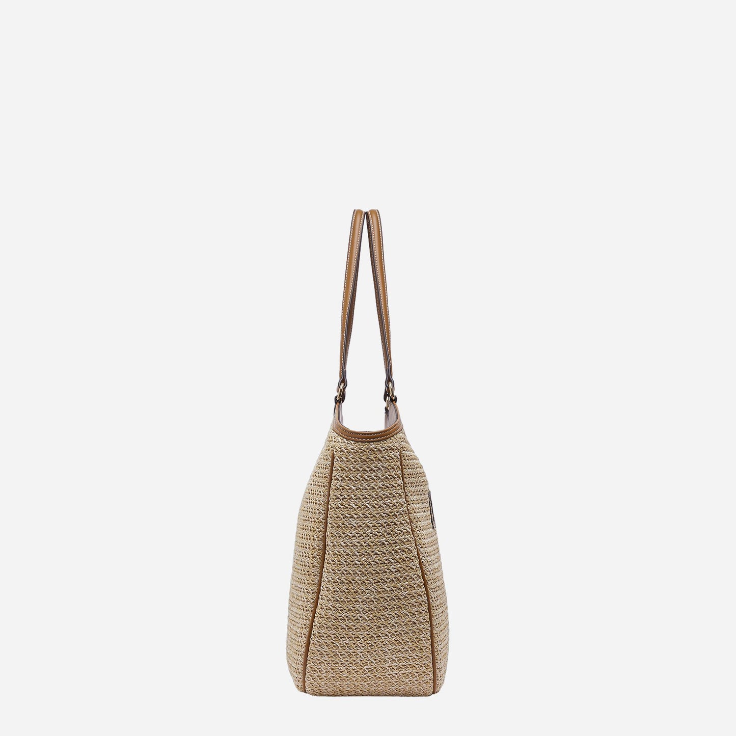 LIU JO Borsa tote grande in rafia Naturale 
