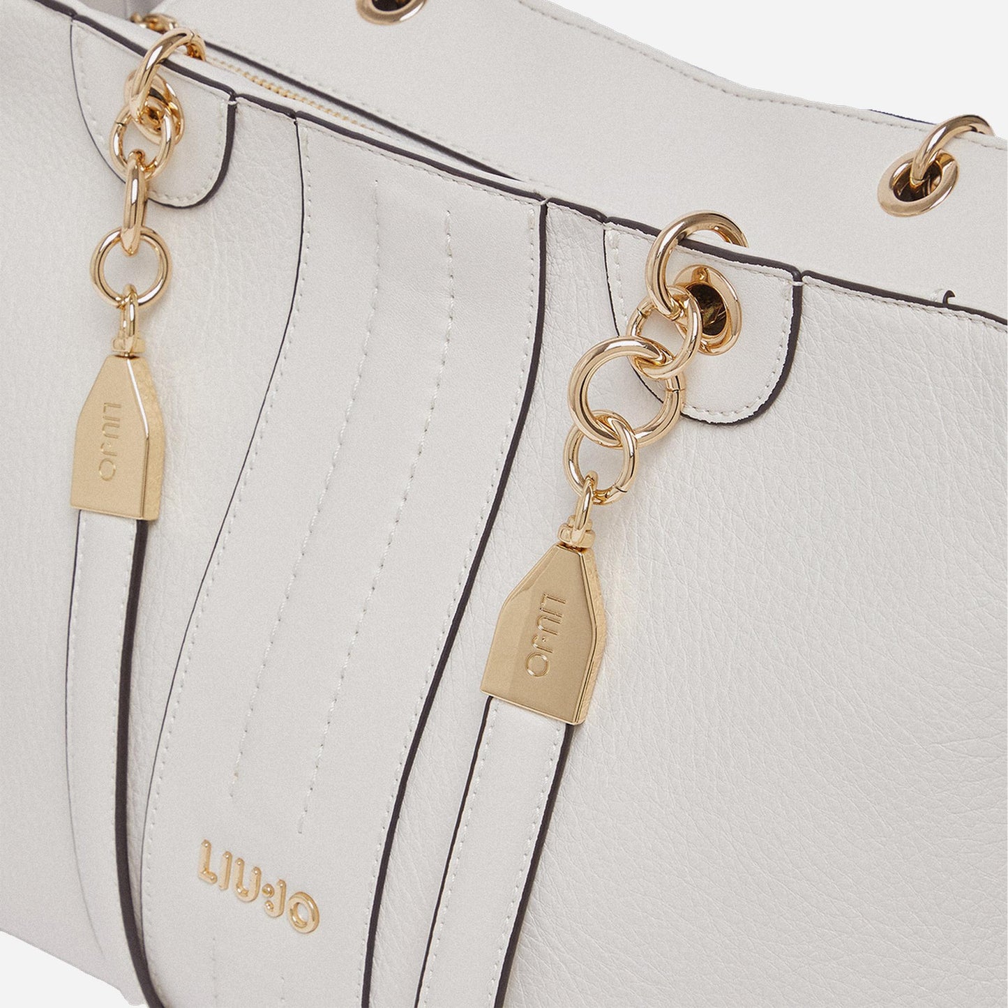 LIU JO Borsa a spalla media CREAM 