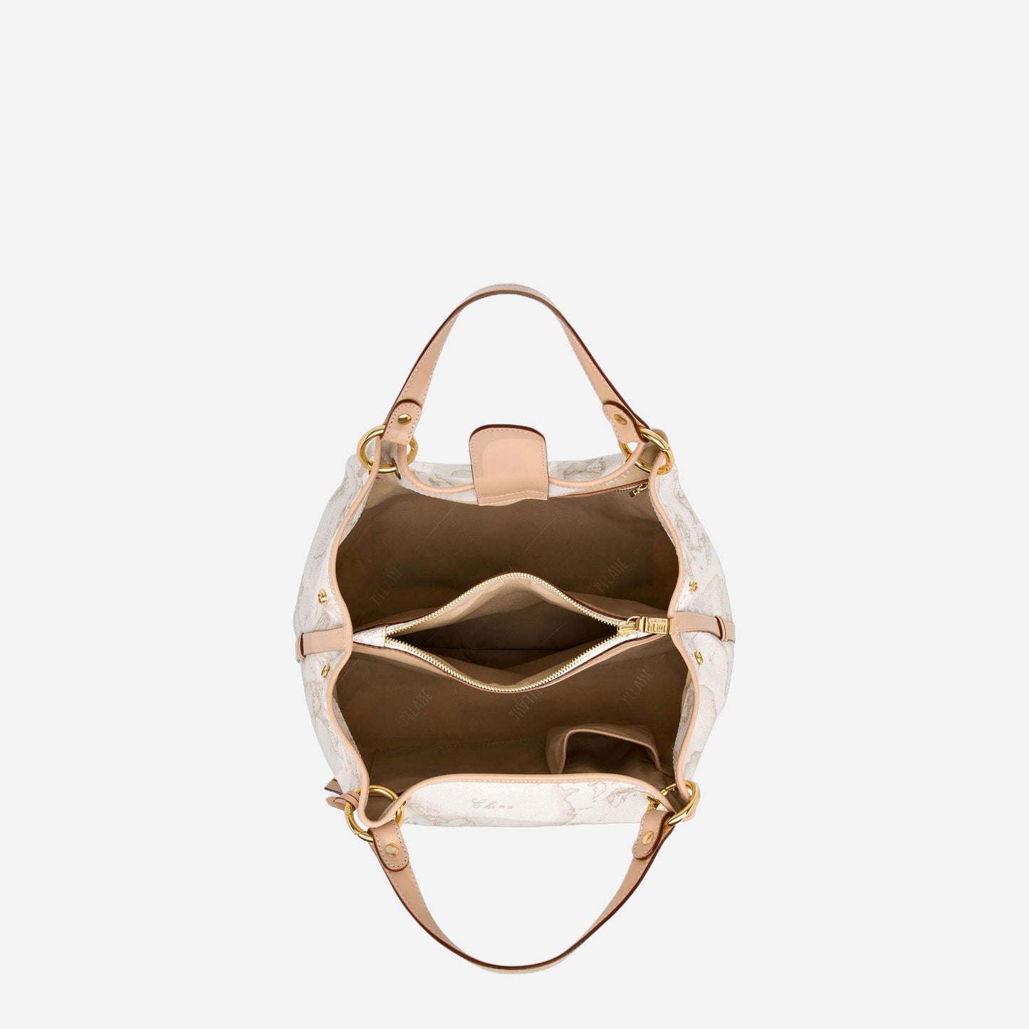 ALVIERO MARTINI Geo White Borsa media a mano Geo White 