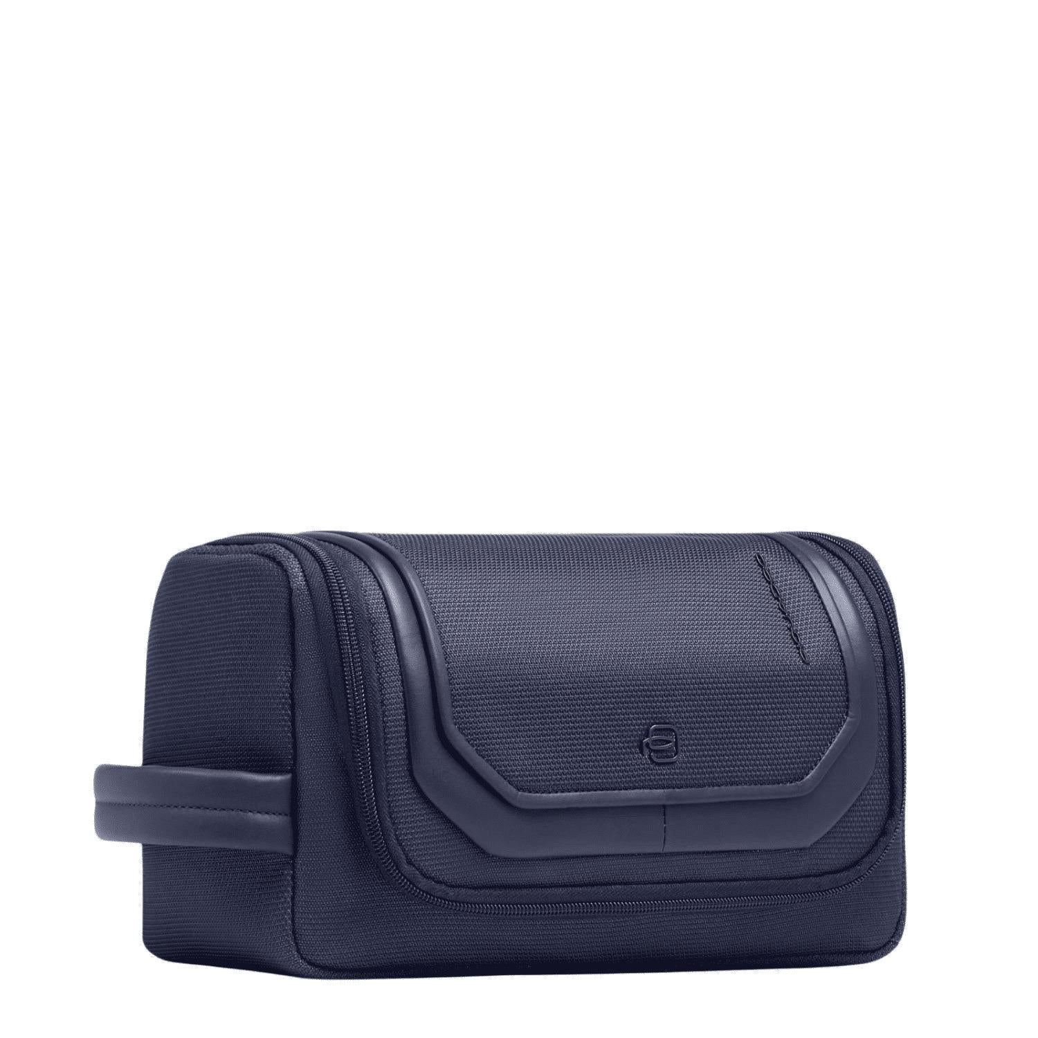 PIQUADRO Beauty in pelle e tessuto Blu 