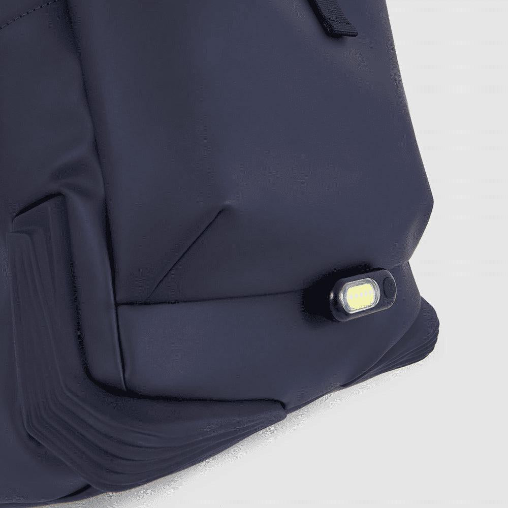 PIQUADRO Zaino roll-top per PC e iPad® Nero 