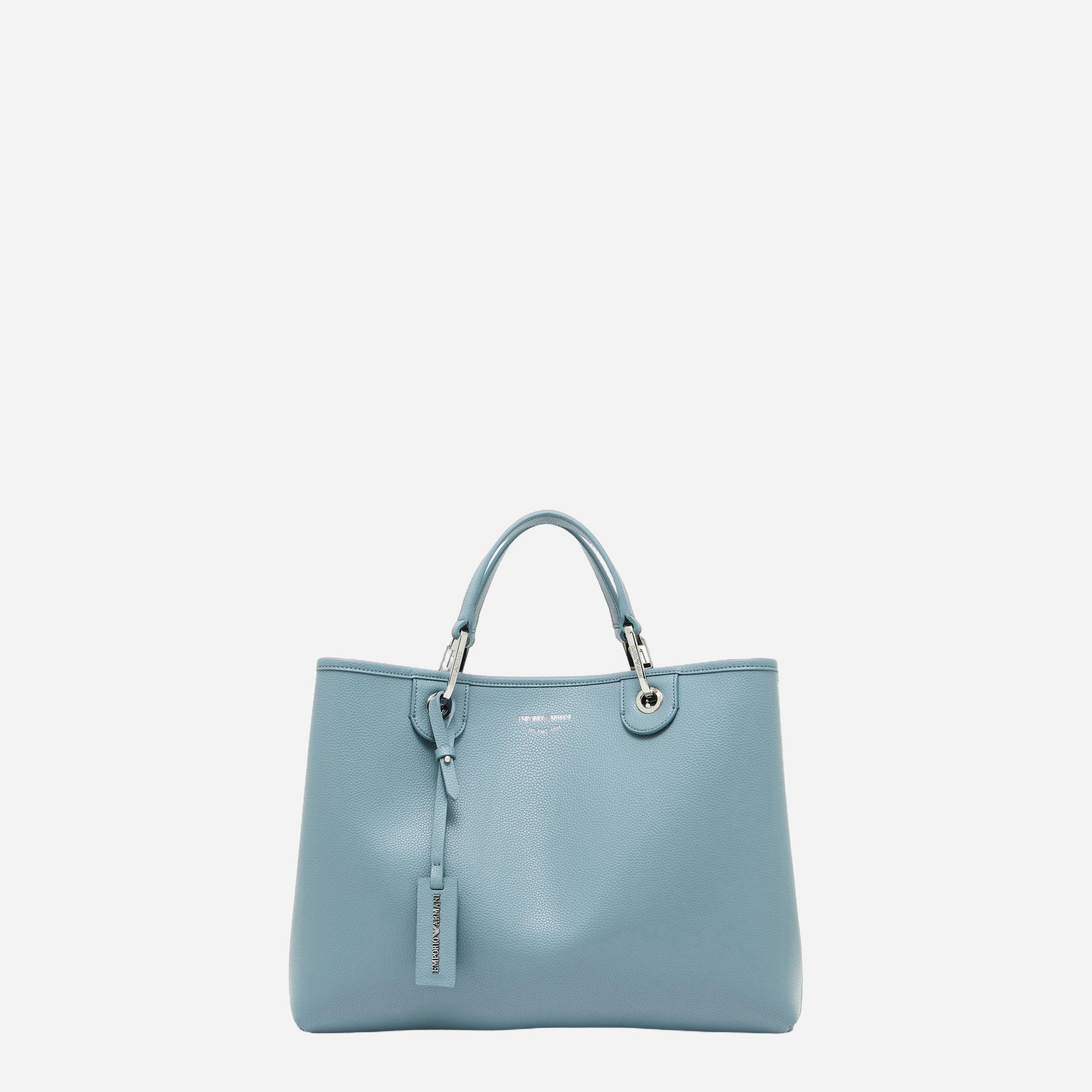 Emporio Armani SHOPPING BAG POLVERE/MOKA 