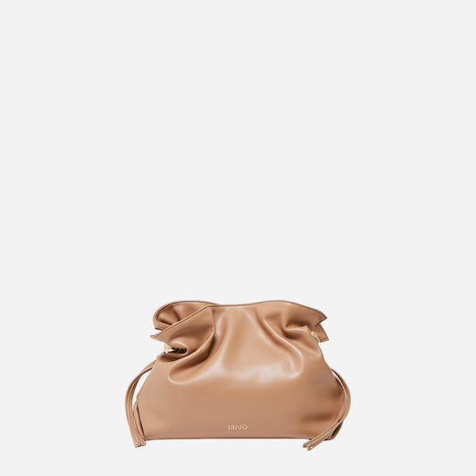 LIU JO Borsa a spalla Riccy media Cammello 