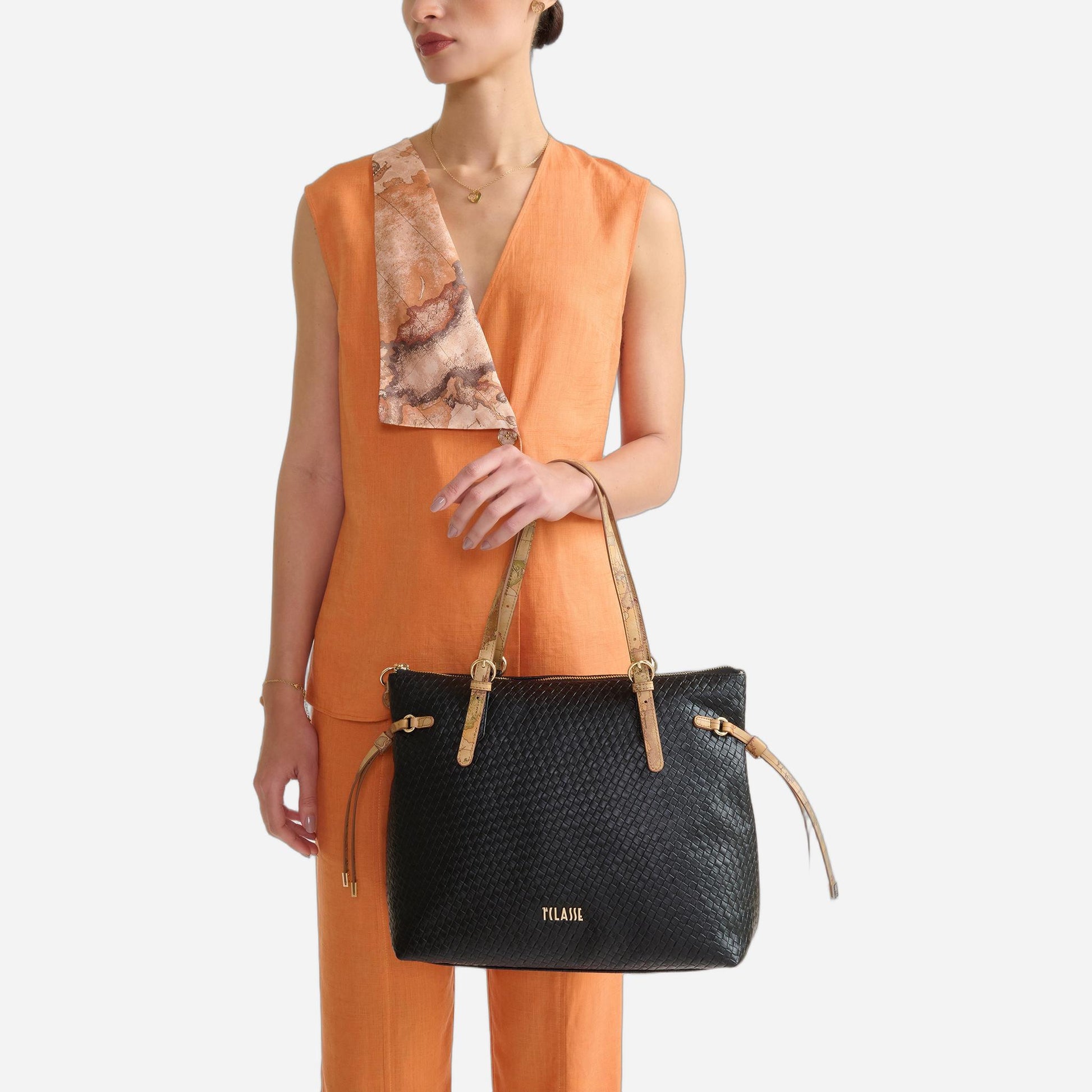 ALVIERO MARTINI Shopper Nero 