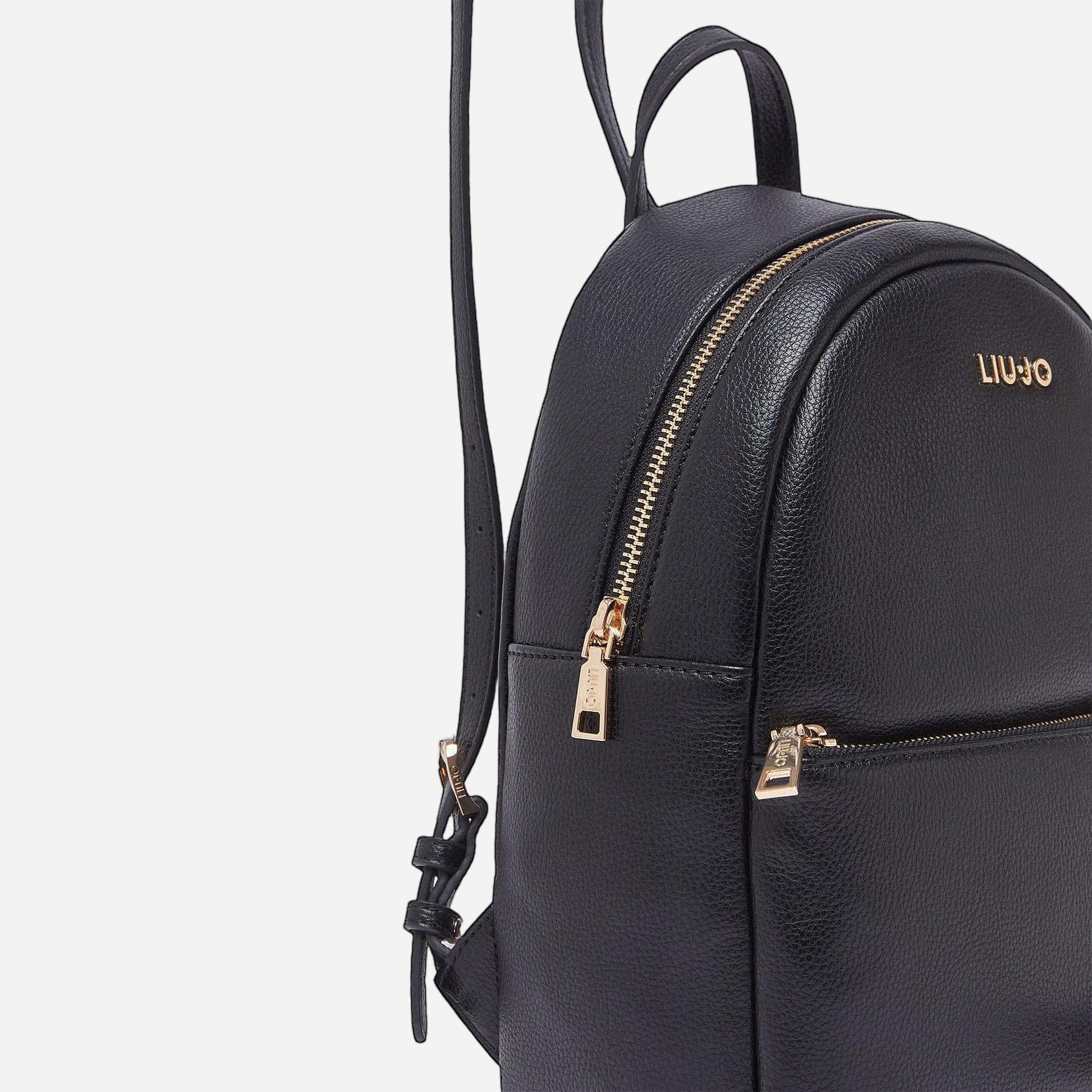 LIU JO Zaino medio con charm BLACK 