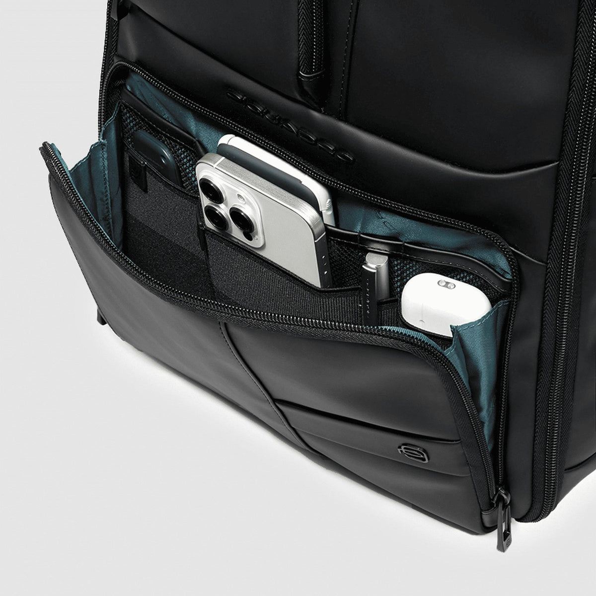 PIQUADRO Zaino uomo porta pc e iPad® Nero 