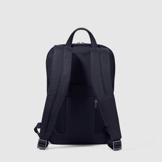 PIQUADRO Zaino sottile porta pc e porta iPad Blu 