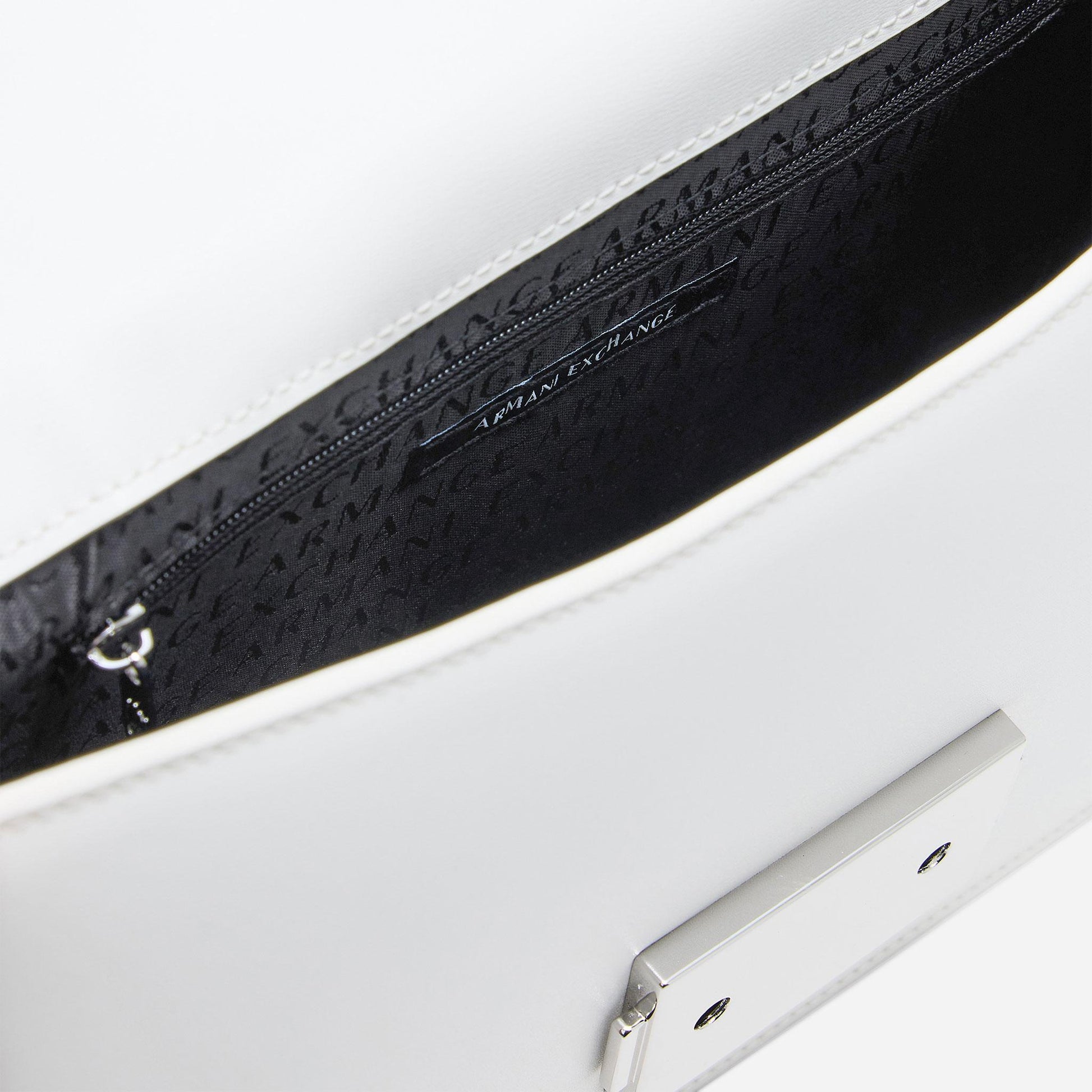 ARMANI EXCHANGE Borsa piccola a tracolla Off White 