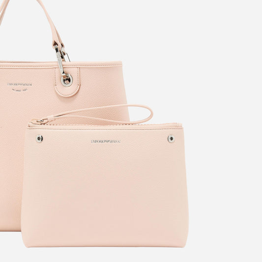 Emporio Armani SHOPPING BAG APRICOT/MOKA 