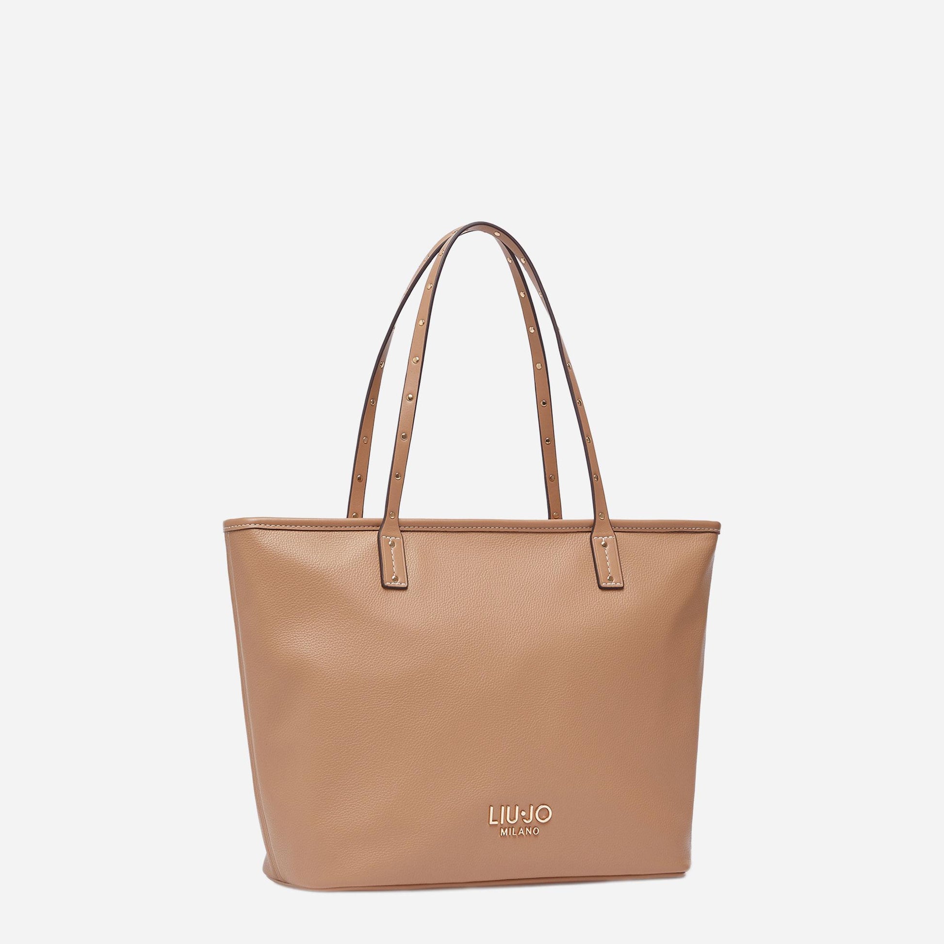 LIU JO Tote bag media Cammello 