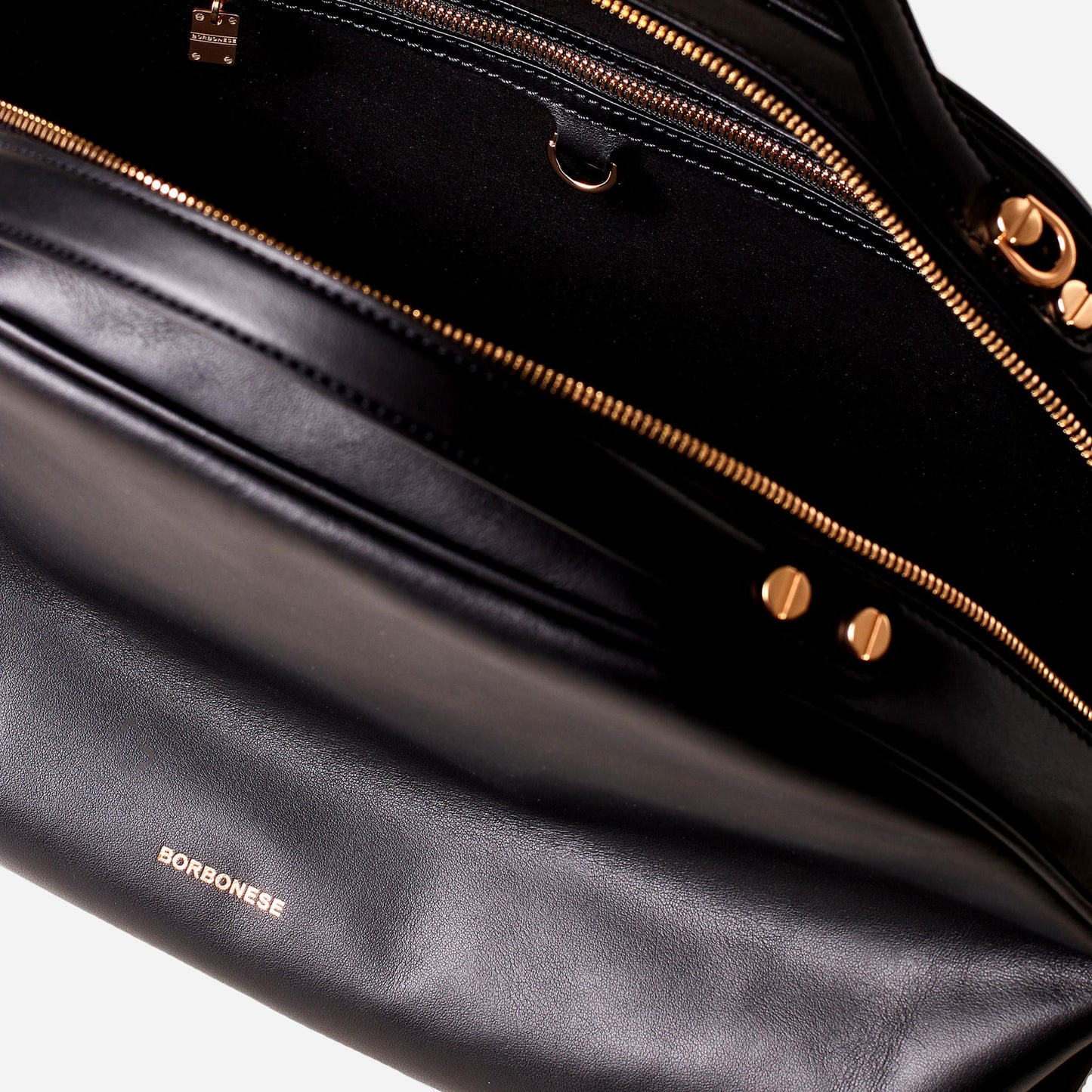 borbonese BAULETTO MEDIUM Nero 