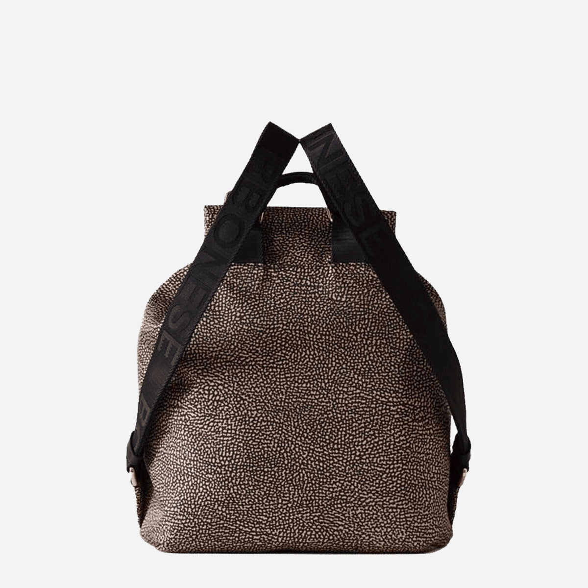 borbonese ZAINO ECO LINE MEDIUM OP NATURALE/NERO 