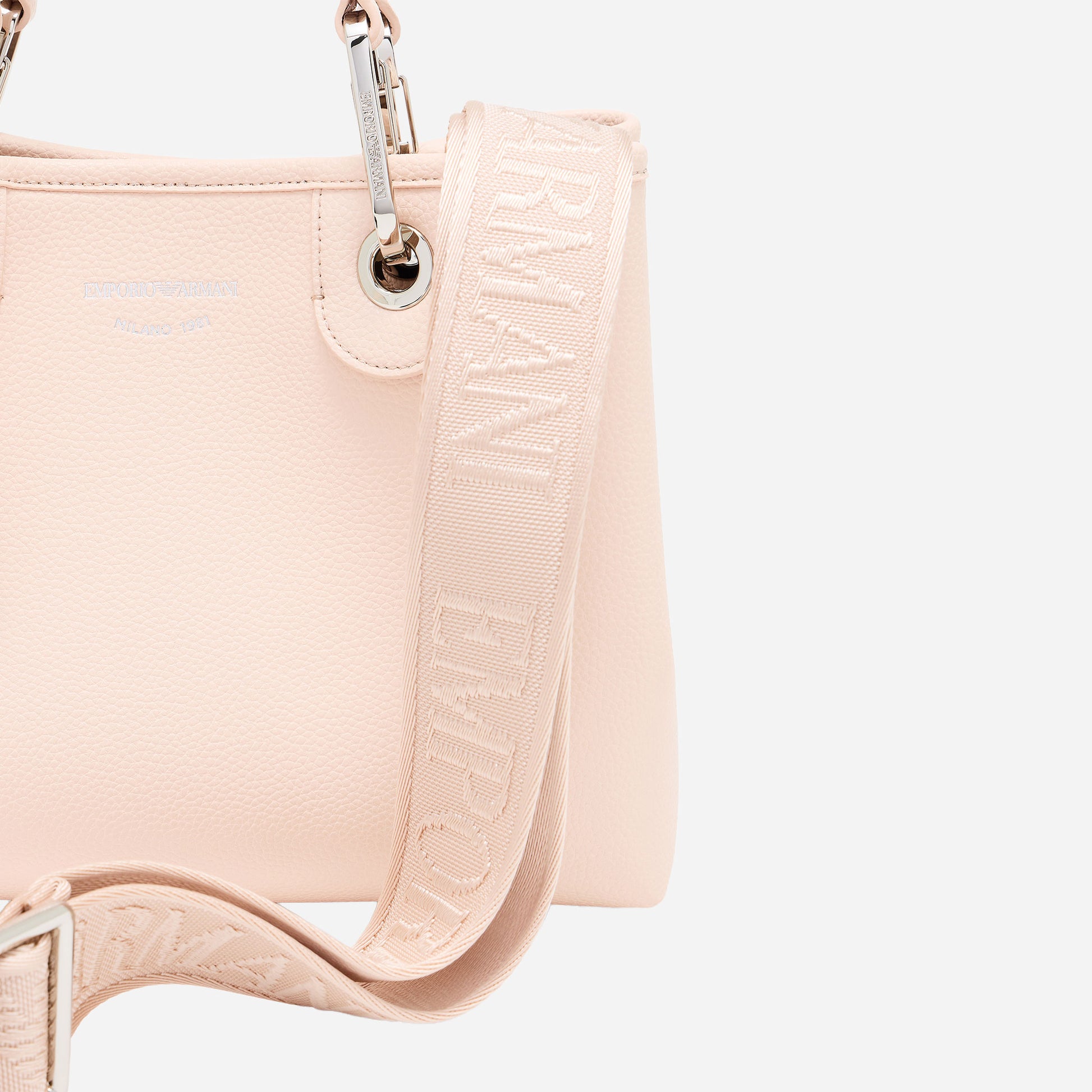 Emporio Armani SHOPPING BAG APRICOT/MOKA 