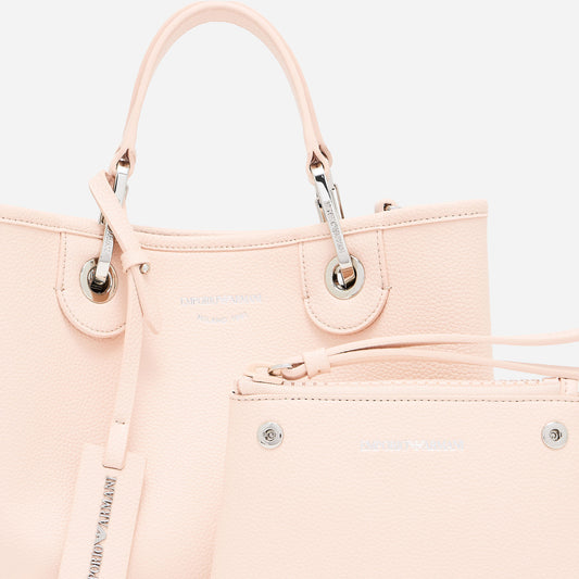 Emporio Armani SHOPPING BAG APRICOT/MOKA 