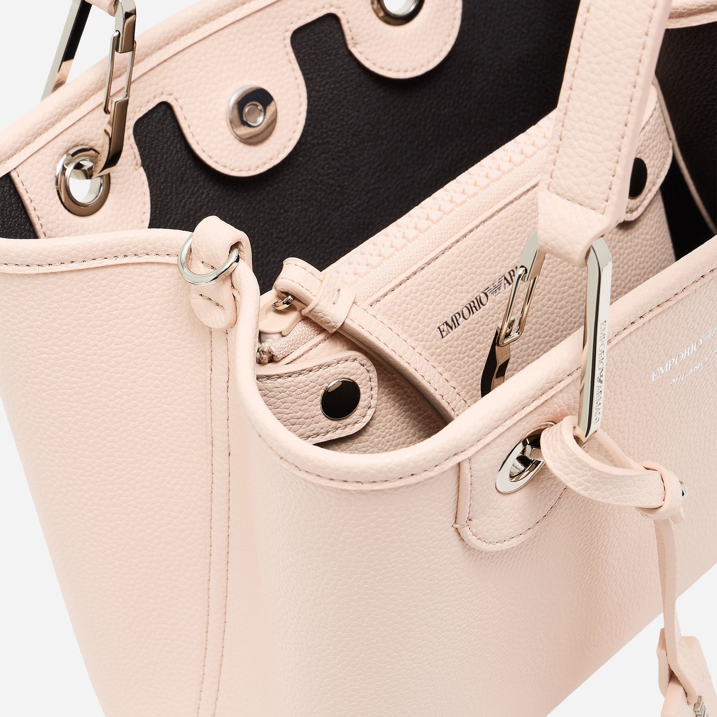 Emporio Armani SHOPPING BAG APRICOT/MOKA 