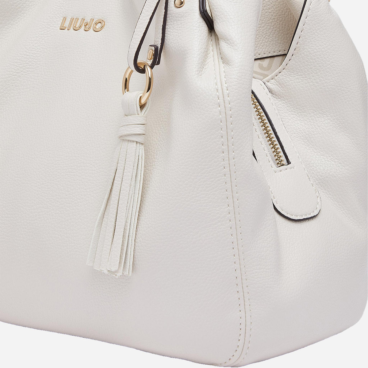 LIU JO Borsa a spalla media CREAM 